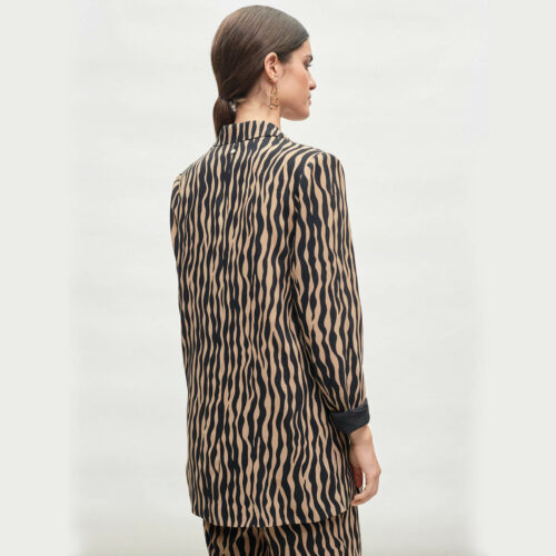 Blazer animal print