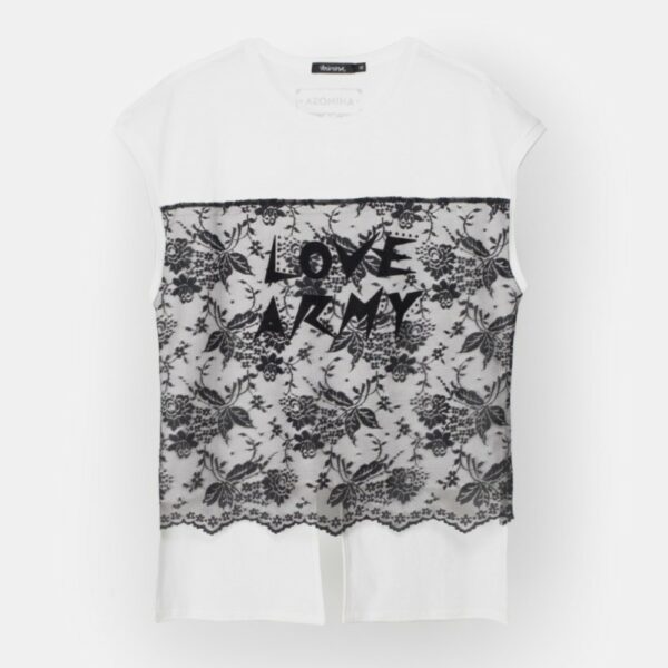 Camiseta encaje love army