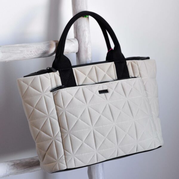 Bolso neopreno beige