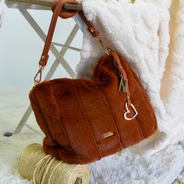 Bolso pelo camel