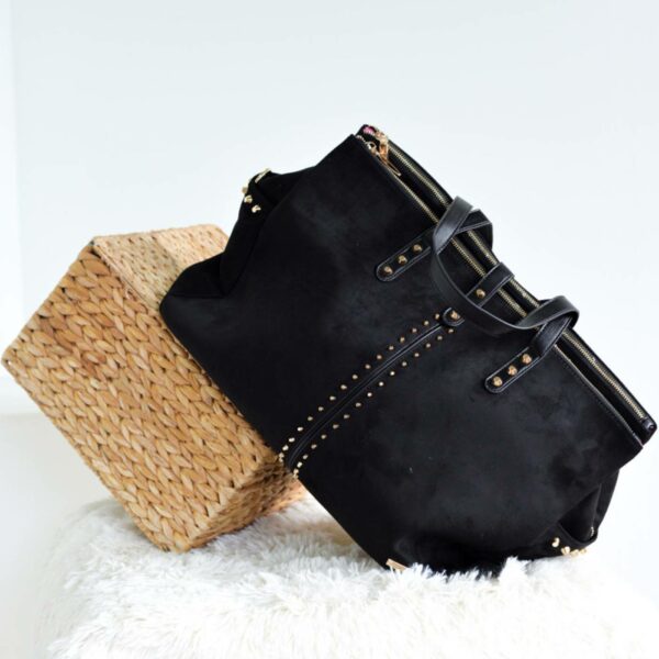 Bolso weekend tachas