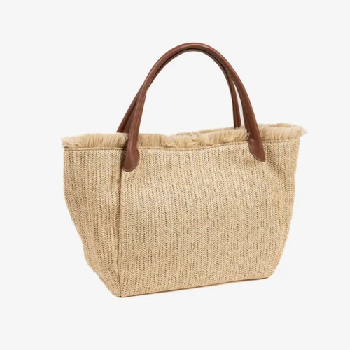 bolso matties rafia trasera