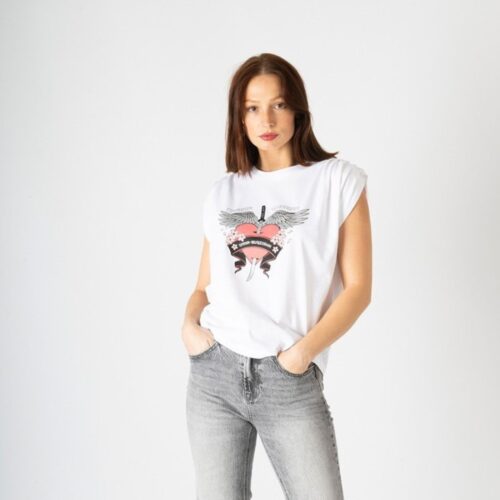 CAMISETA CORAZON GUERRERA