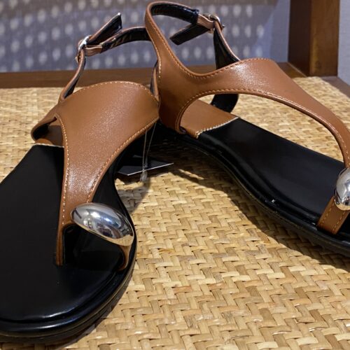 SANDALIA MARRON
