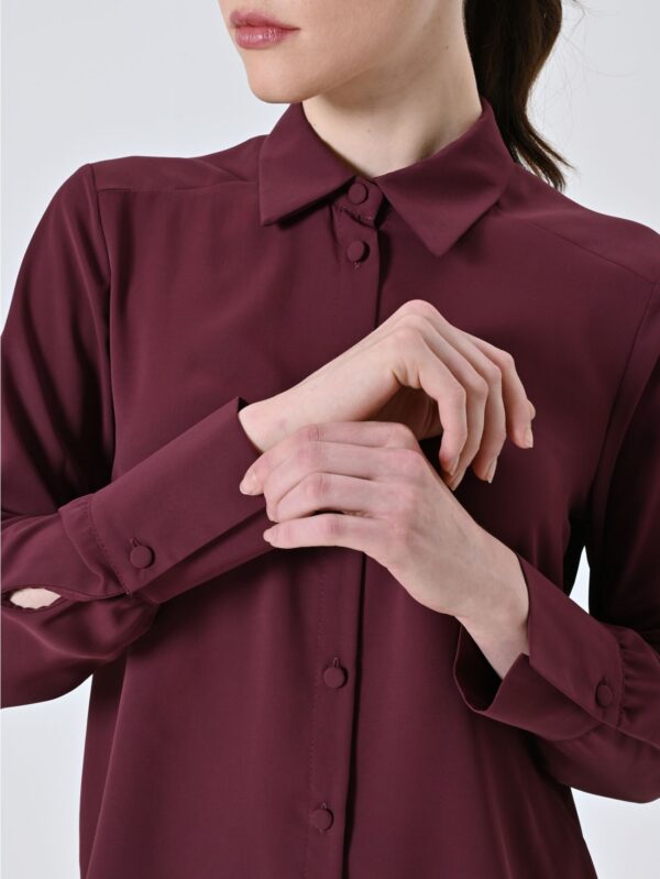 CAMISA GRANATE